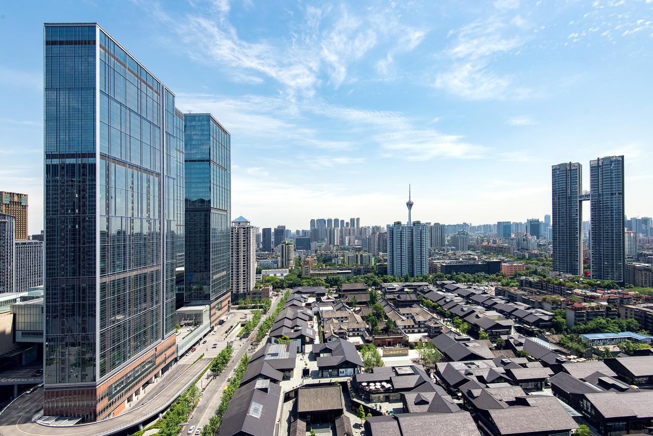 Chengdu Cloud Service Apartment Chunxi Taikoo Branch Exterior photo