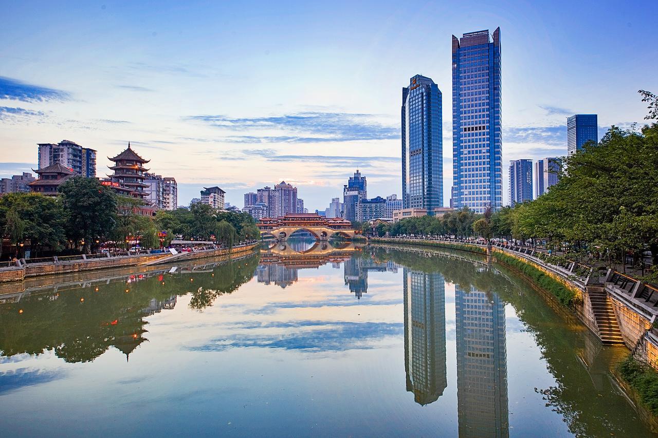 Chengdu Cloud Service Apartment Chunxi Taikoo Branch Exterior photo