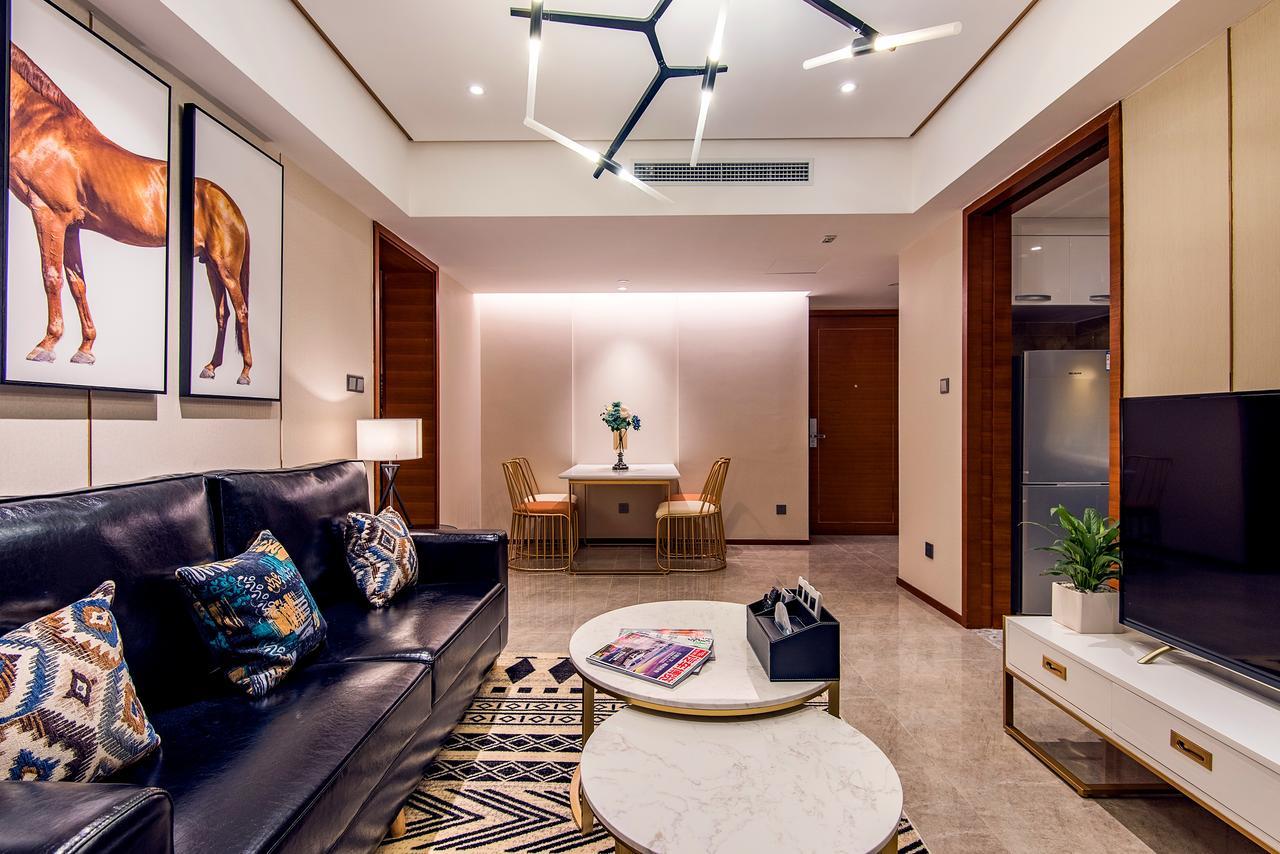 Chengdu Cloud Service Apartment Chunxi Taikoo Branch Exterior photo