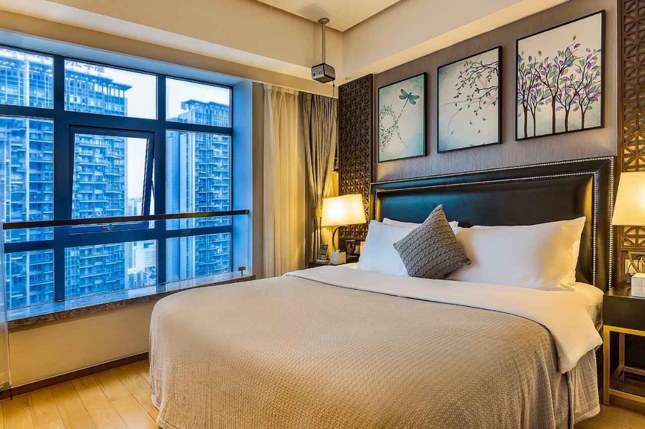 Chengdu Cloud Service Apartment Chunxi Taikoo Branch Exterior photo